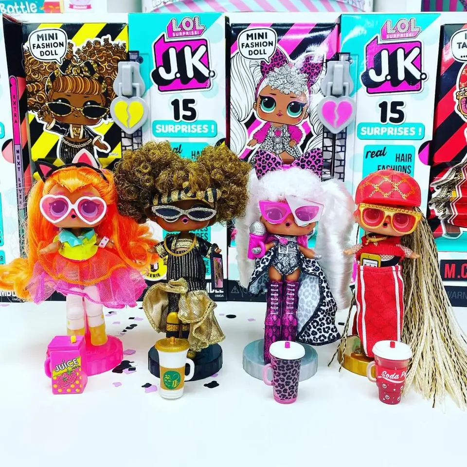 LOL Surprise Doll JK Zipper Set High Heels Girl Gift Disassembly