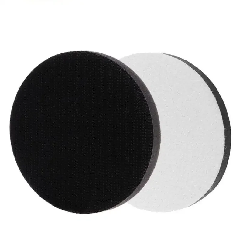 Tray Pad Wear-resistant 125mm Sandpaper Pad Perforated Cushion Grinding Disc Pad Widely Used Pneumatic Grinding Pad Easy To Use