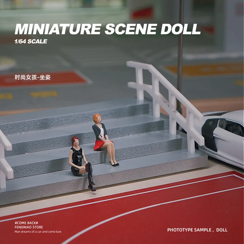 1:64 อะนิเมะรูปมินิตุ๊กตา Miniature การถ่ายภาพ props ฉาก DIY ตารางทรายภูมิทัศน์เครื่องประดับของขวัญ
