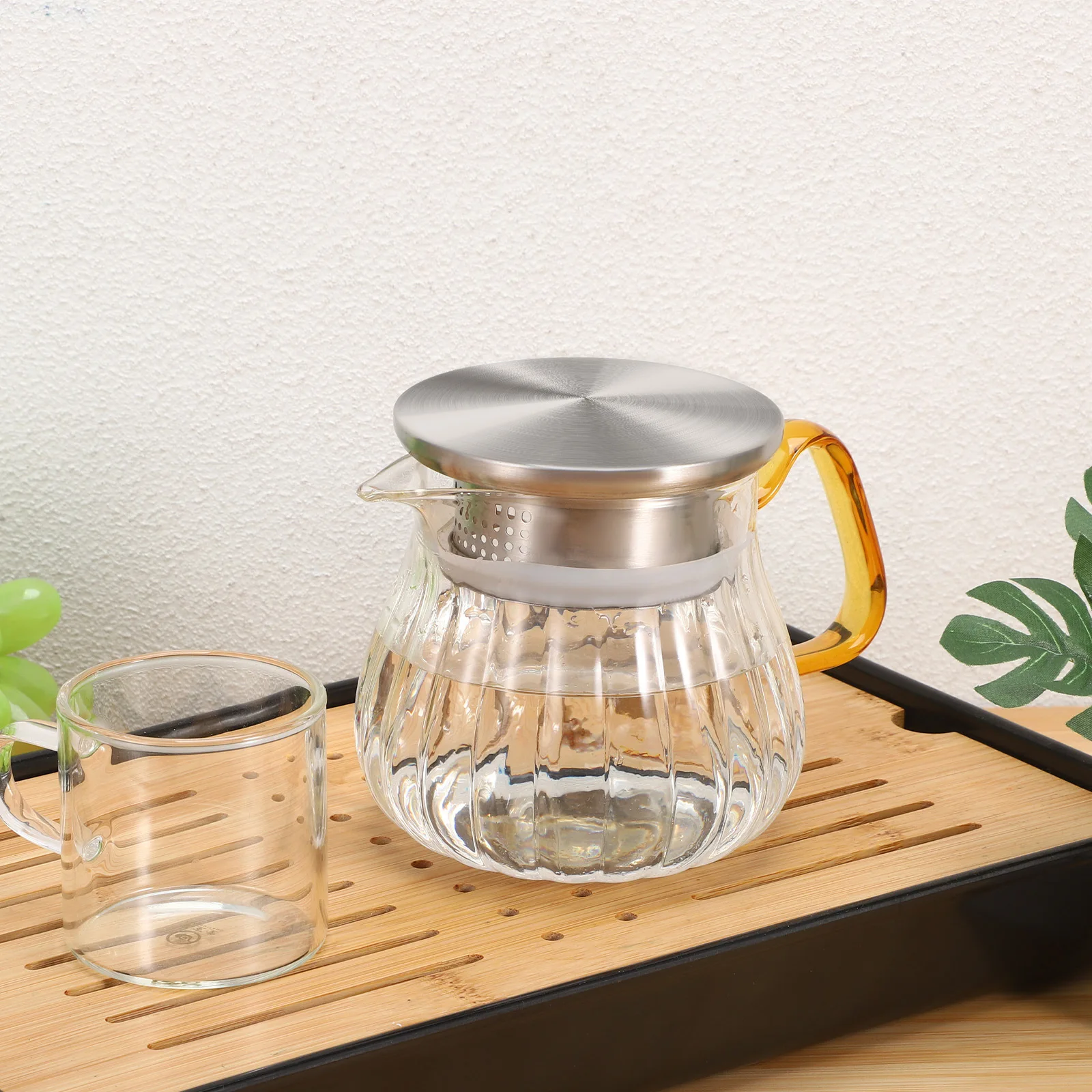 

Pitcher Lid Stainless Steel Wear-Resistant Filter Lid Household Jug Cover Convenient Kitchen Accessory