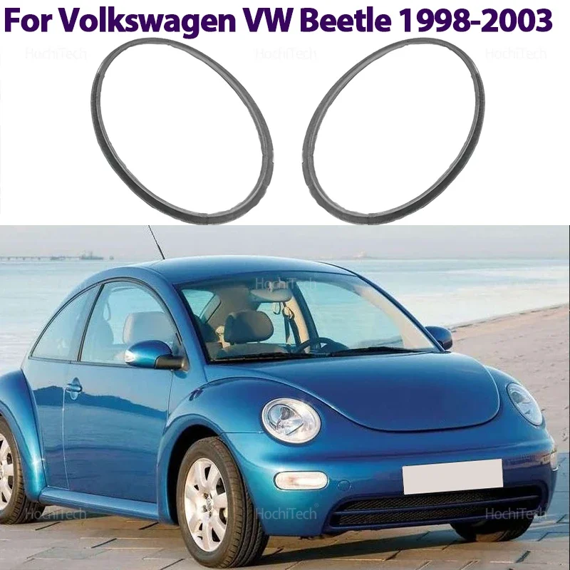 

Headlight Cover for Volkswagen VW Beetle 1998 1999 2000 2001 2002 2003 Headlamp Shell Lens Glass Light Housing Free