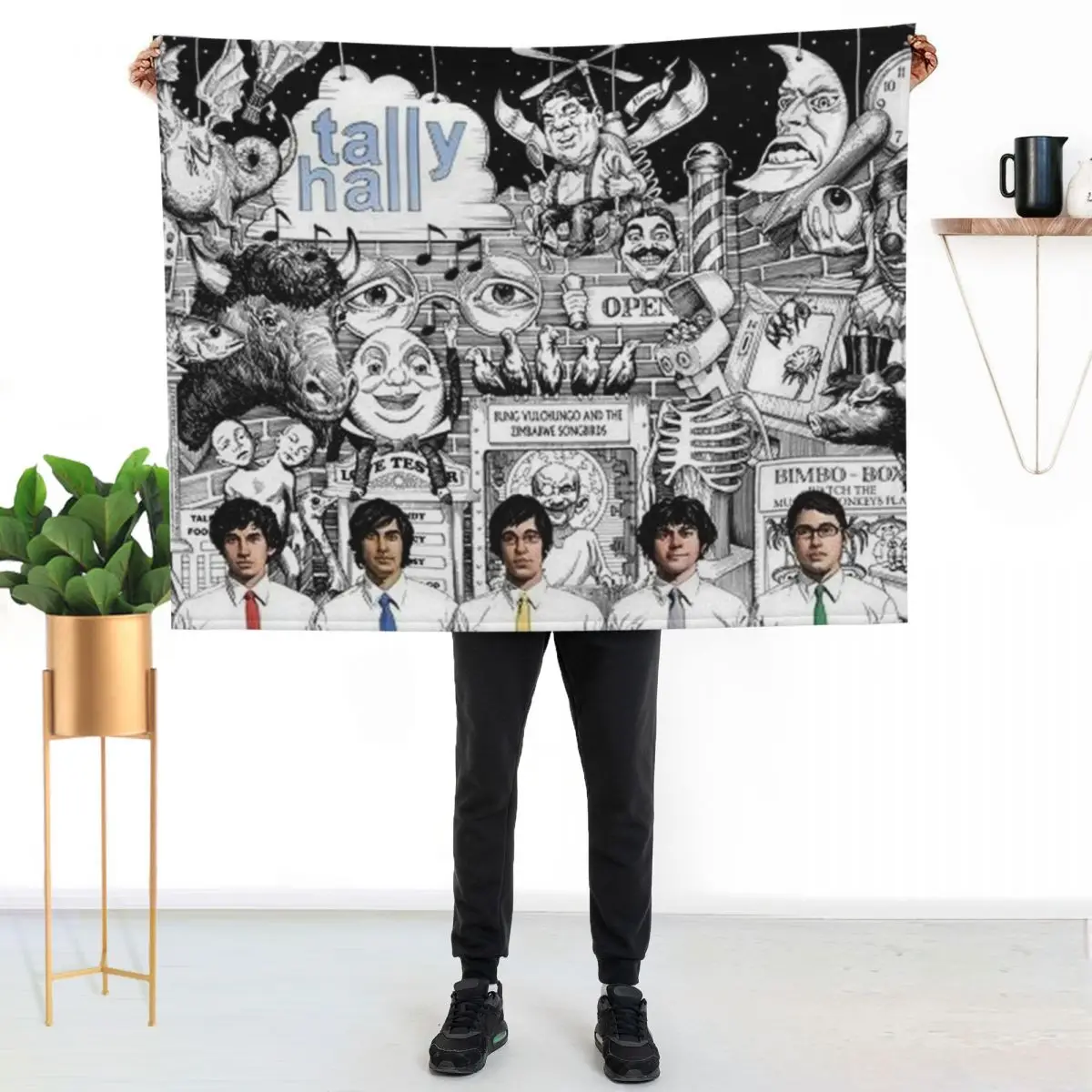 

tally hall Throw Blanket Soft Warm Blanket Gift for Grandparents