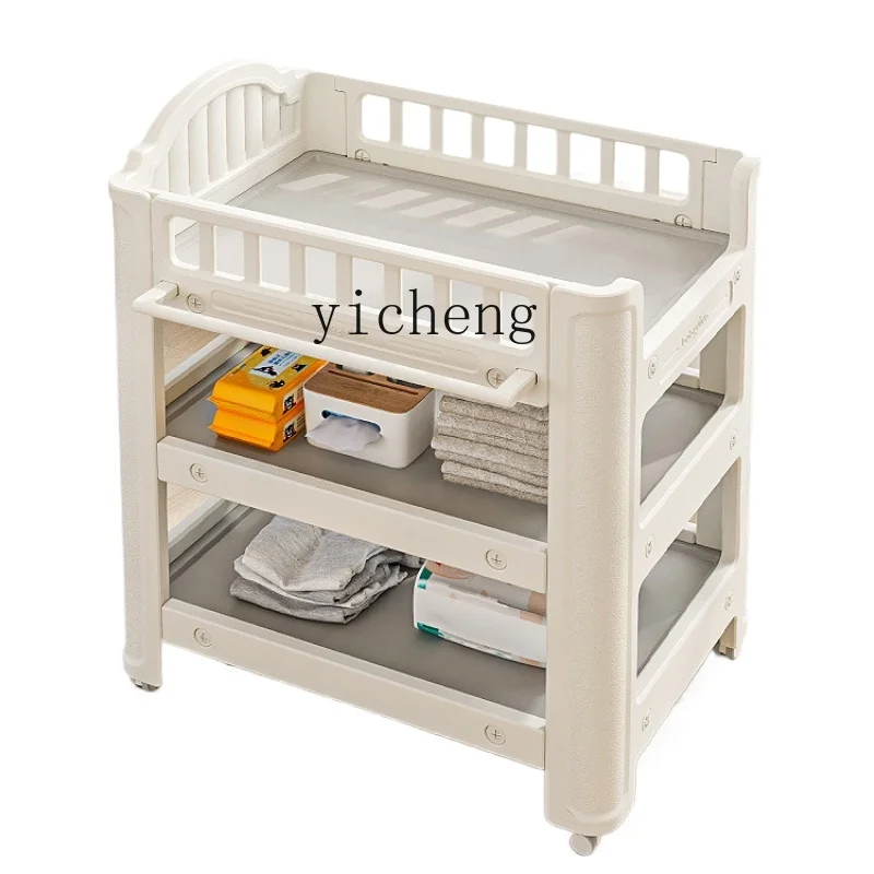 Tqh Luier-Verschoontafel Babyverzorgingsbureau Massage Touch Bad Multifunctioneel Voor Baby Luiers Baby Pasgeboren Wieg