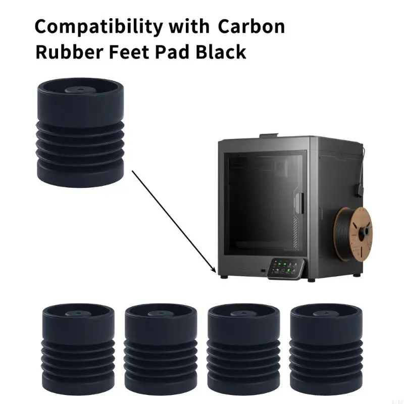 

Silicone Shock Absorption Anti Vibration Pads For Cebtauri Carbon Printer Rubber Feet Stable Printing K1KF
