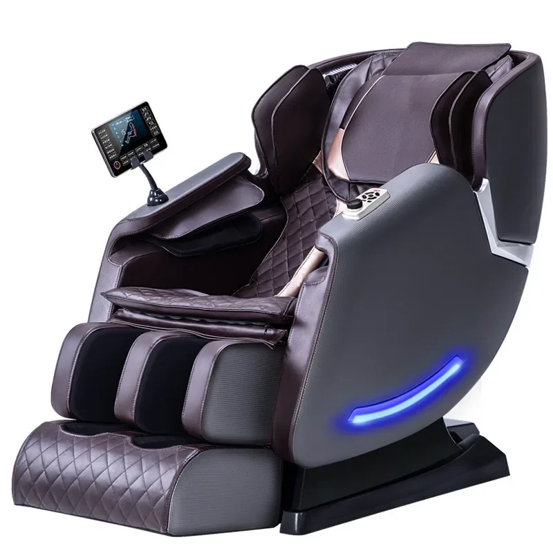 2024 new SL guide rail massage chair luxury intelligent AI language home fully automatic elderly multi-function space capsule