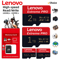 Lenovo 2TB 512GB Micro TF SD Card Memory Card Fast Speed 1TB 256GB 128GB 64GB Camera Phone 4K Video Free Shipping 2025