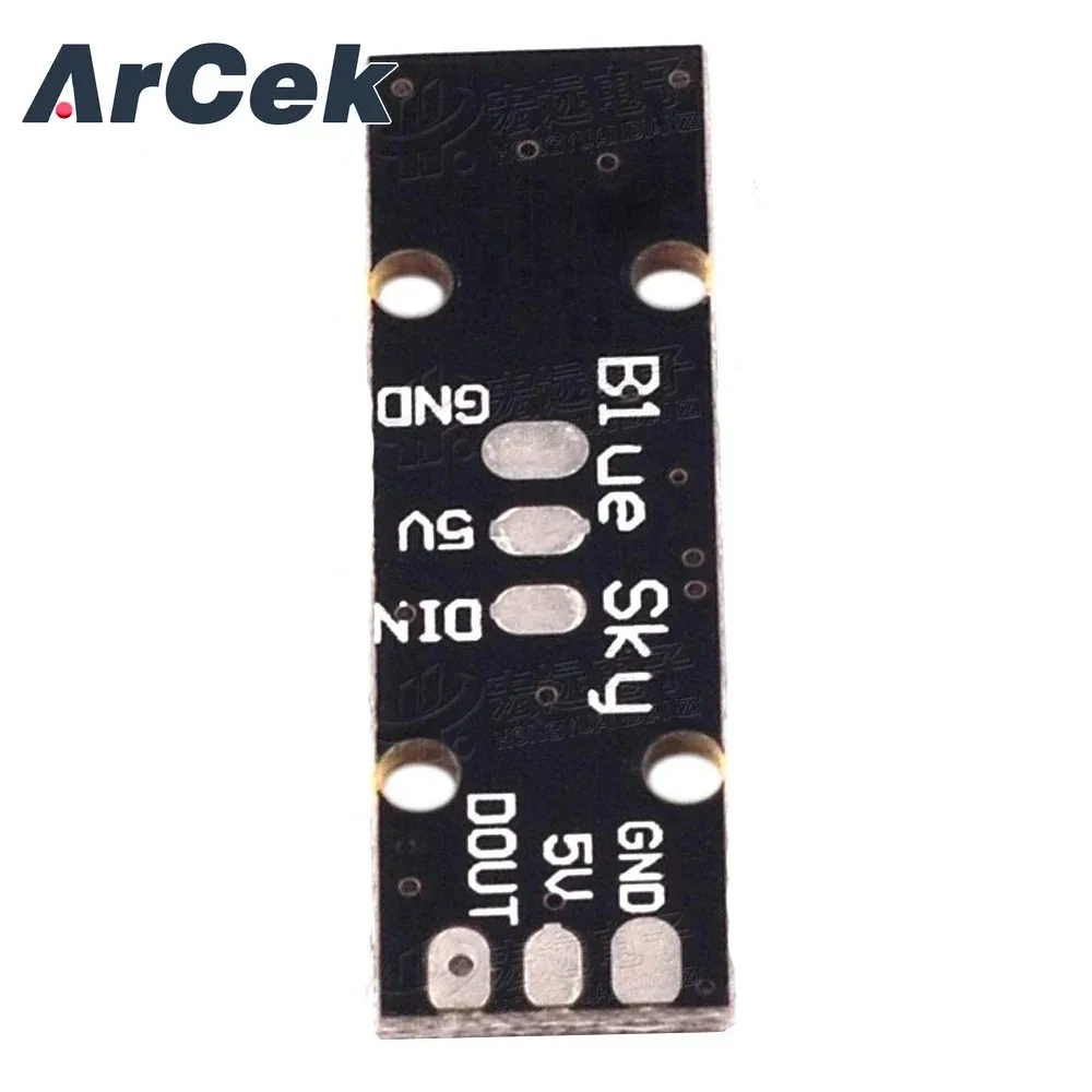 Luz LED RGB de 4 bits WS2812 5050, placa de desarrollo impulsada por todo Color integrada para Arduino NAZE32 F3 FLIP32 CC3D DIY