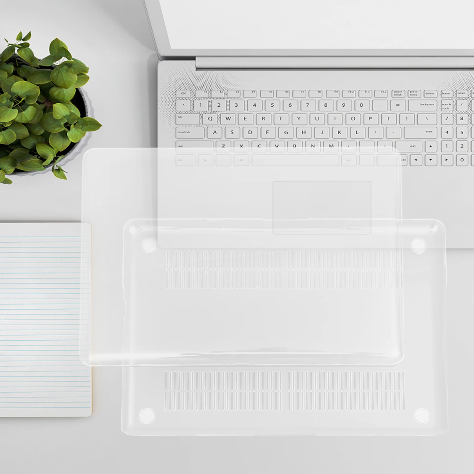 غلاف كمبيوتر محمول شفاف لمدة 15. A1286 غطاء حماية خفيف الوزن مقاوم للخدش للكمبيوتر المحمول #3