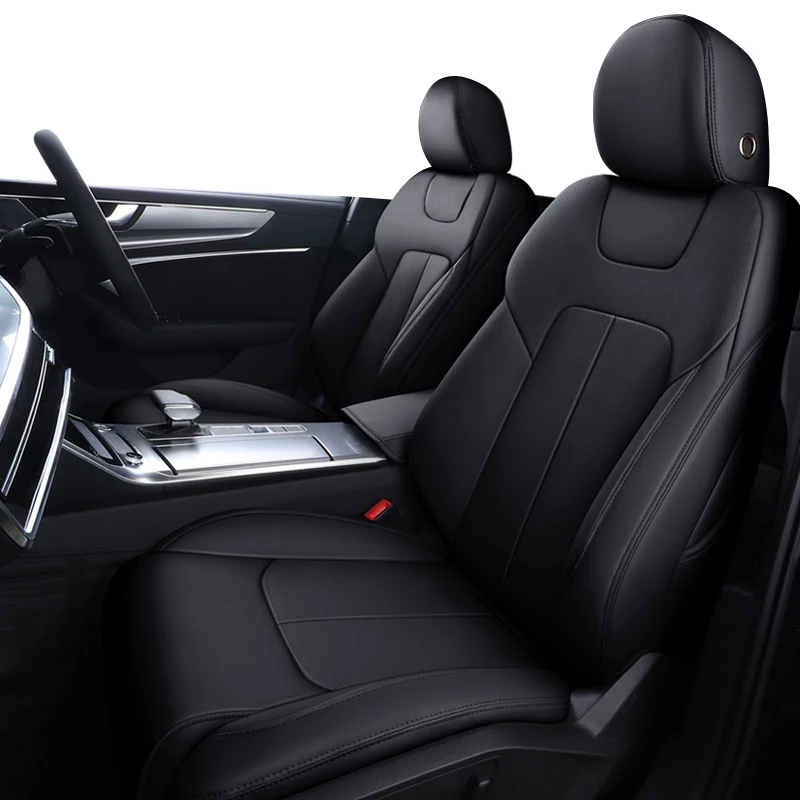 Maßgefertigte PU-Leder LUXUS Autositzbezüge 100% Passgenau für Renault Megane 2 2003~2006 360 ° Surround Auto-Innenausstattungszubehör – Detail 1