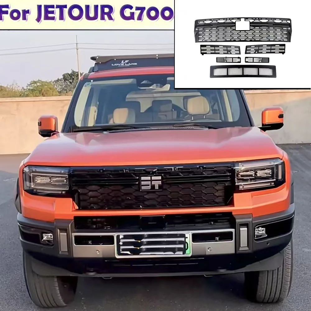 For JETOUR G700 2025 2026 Clip-On Insect Proof Net  Grille Radiator Protective Net Exterior Modification Parts