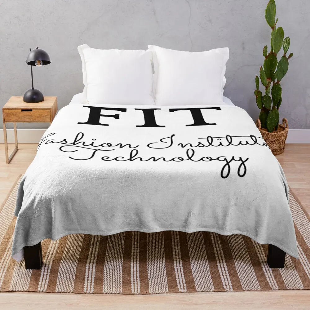 FIT: Fashion Institute of Technology Throw Blanket Nap manga Furrys Decorative Sofas Blankets