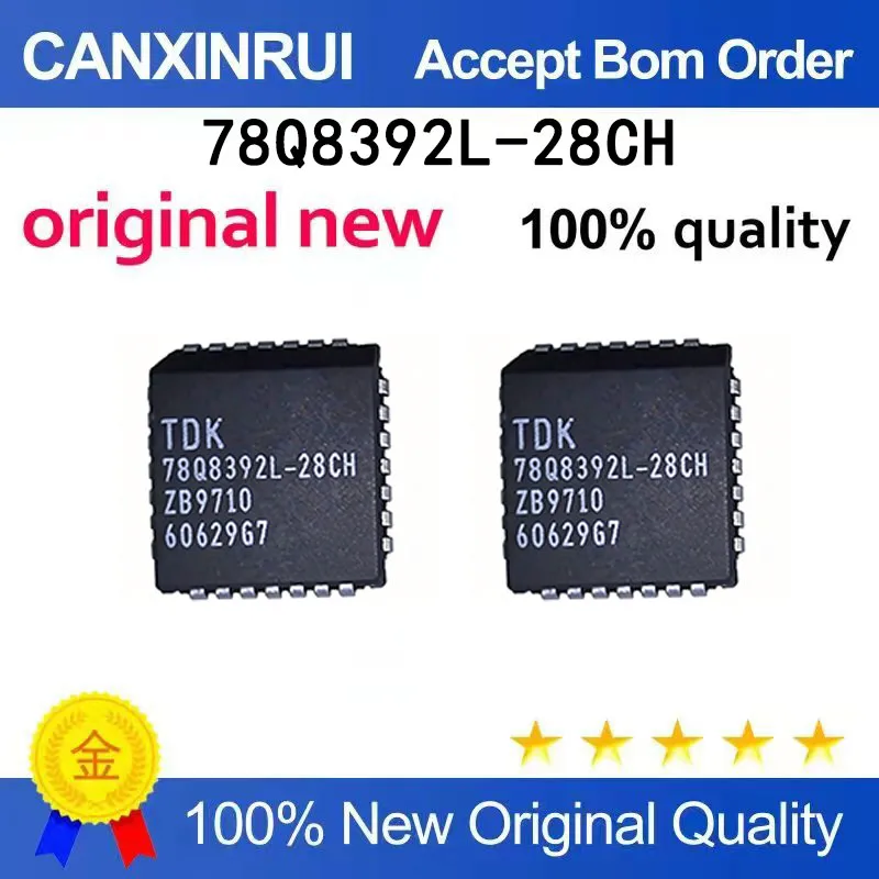 （5pcs-100pcs）Transceiver IC 78Q8392L-28CH 78Q8392L 7808392L-28CH PLCC28, brand new in stock