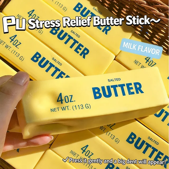1pc Butter Stick Squishy Toy Slow Rising Squeeze Toy Butter Bar Brick Squishy Fidget Toy Anti Stress Release Hand Relax Gift Toy 5 1pc Butter Stick Squishy Toy Slow Rising Squeeze Toy Butter Bar Brick Squishy Fidget Toy Anti Stress Release Hand Relax Gift Toy 5