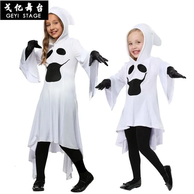 

Хэллоуин новый скелет призрак демон косплей костюм для взрослых карнавал дети носить шляпы ужас демон ролевая игра