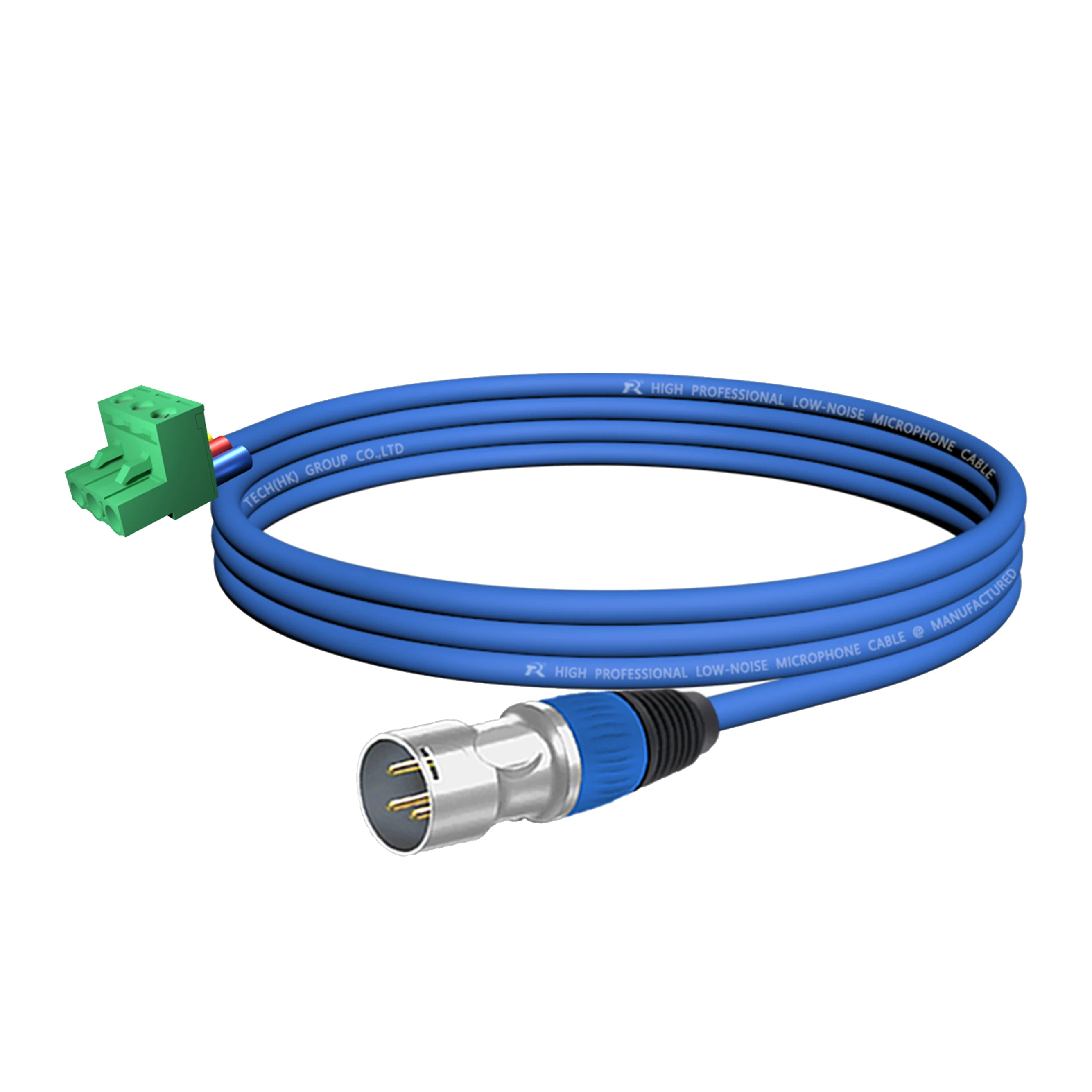 1 Stück XLR zu Phoenix Kabel, XLR 3-Polig M/F zu Grün 3-Pin PCB Schraubklemmenadapter, Mikrofonkabel für Lautsprecher – Detail 9