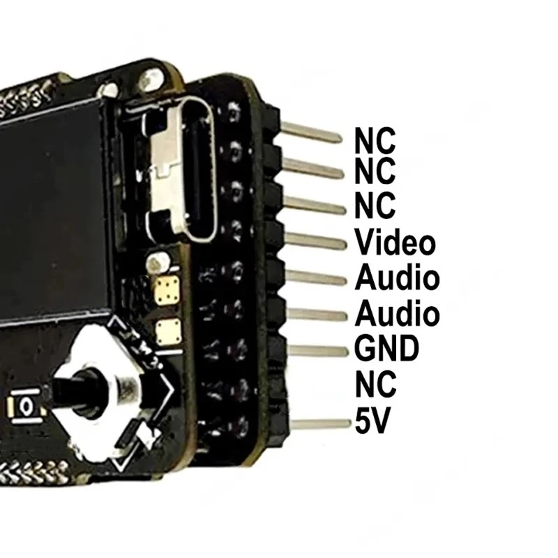 Y4UE 5.8G Double Antennas Receiver Module Optimized For SKYZONE Glasses Clearly FPV Transmission