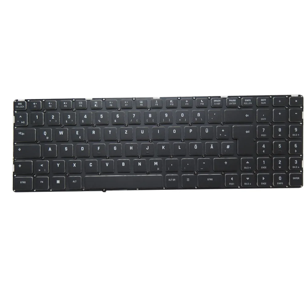 

Клавиатура для ноутбука MECHREVO TFM17H36D09852C KBDR15A008-4052 17H39852CD06-A German GR Black без пленки с подсветкой