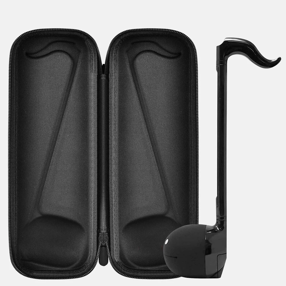 For Otamatone Storage Bag 30.5x10x7cm PU+EVA Hard Case Lightweight Protective Cover For Electronic Music Instrument