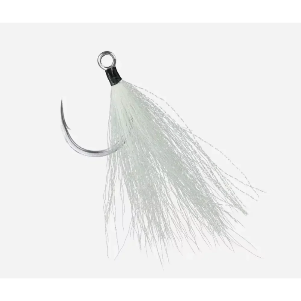 BKK Lone Diablo Bucktail Teaser señuelo para jigging en agua salada - imagen 2