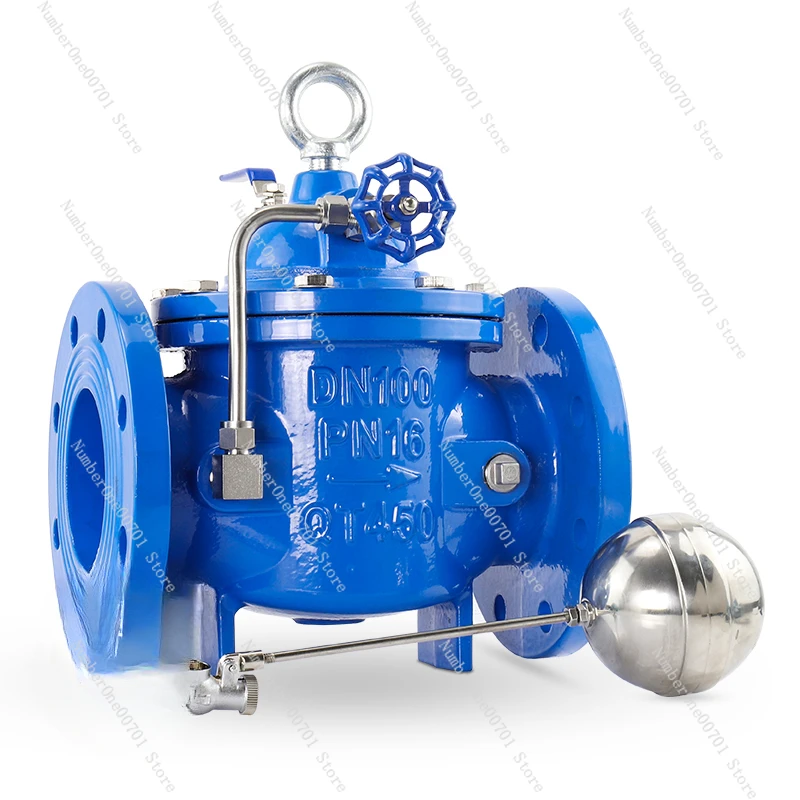 Automatic 100x Ductile Iron Remote Control Float Valve Water Level Controller DN50 65 80 100 125