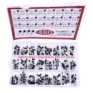 Conjunto de transistores de la serie 200pcs TO-92 20pcs de cada uno de los 10 tamaños BC327 BC337 BC517 BC547 BC548 BC549 BC550 BC556 BC557 BC558 8 mejores ventas BC337 - №3