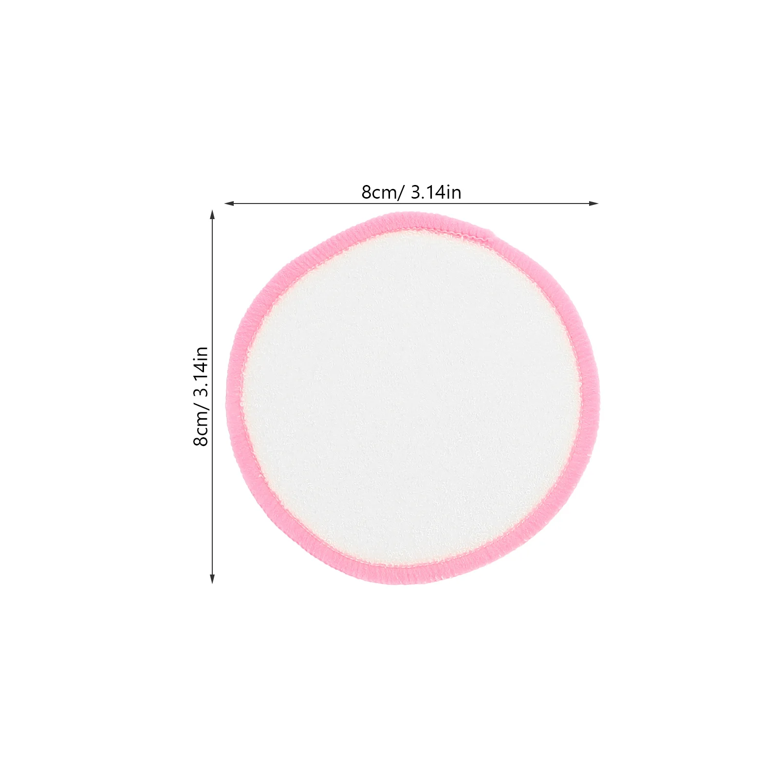 15 個のメイク落としパッド 再利用可能なフェイシャルクレンジング 優しい角質除去フェイスパッド 旅行用クレンジング スキンケアルーチン