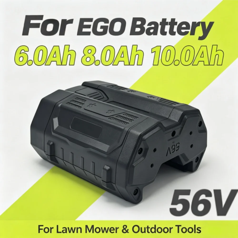 Replacement Battery for EGO BA2800 | 56V 6.0Ah 8.0Ah, Compatible with BA2800T/BA4200/BA4200T/BA1400/BA5600T & All Series