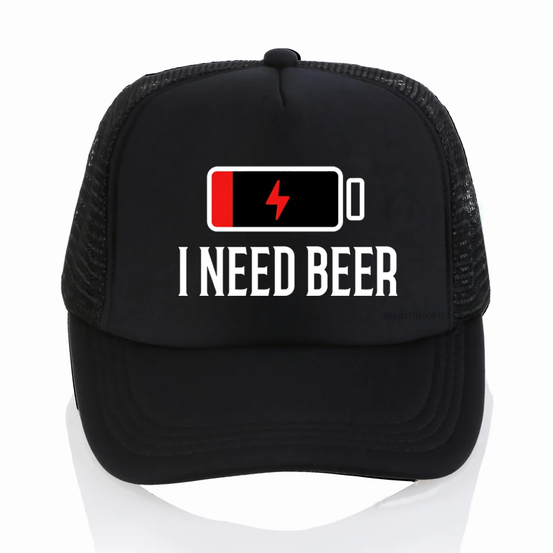 

Beer Festival Baseball Cap i need beer Print Adjustable men hat Style for Oktoberfest Fans Everyday Casual Unisex Fit Hat