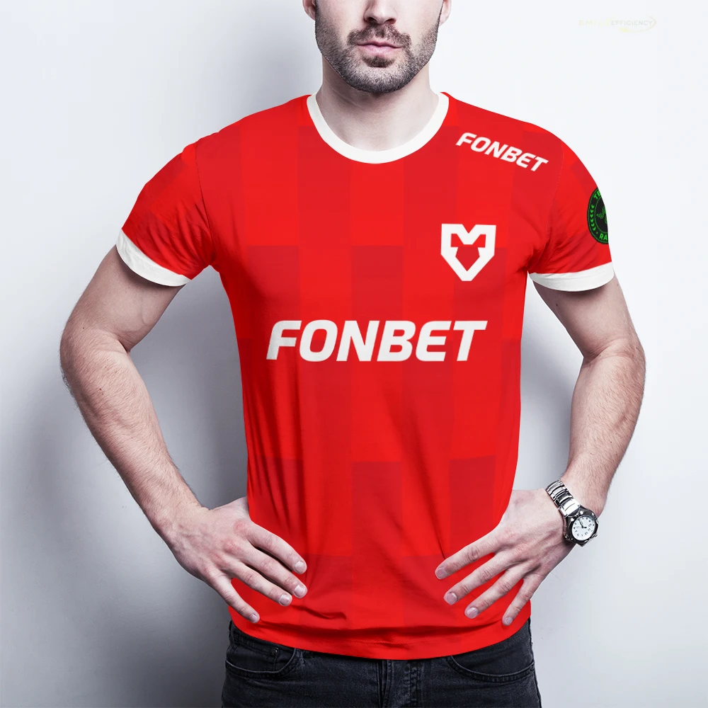 MOUZ Esports Team Uniforms CS2 Pro League Club Training Jerseys Men's And Women's Fashion Youth Breathable Quick-drying T-shirts