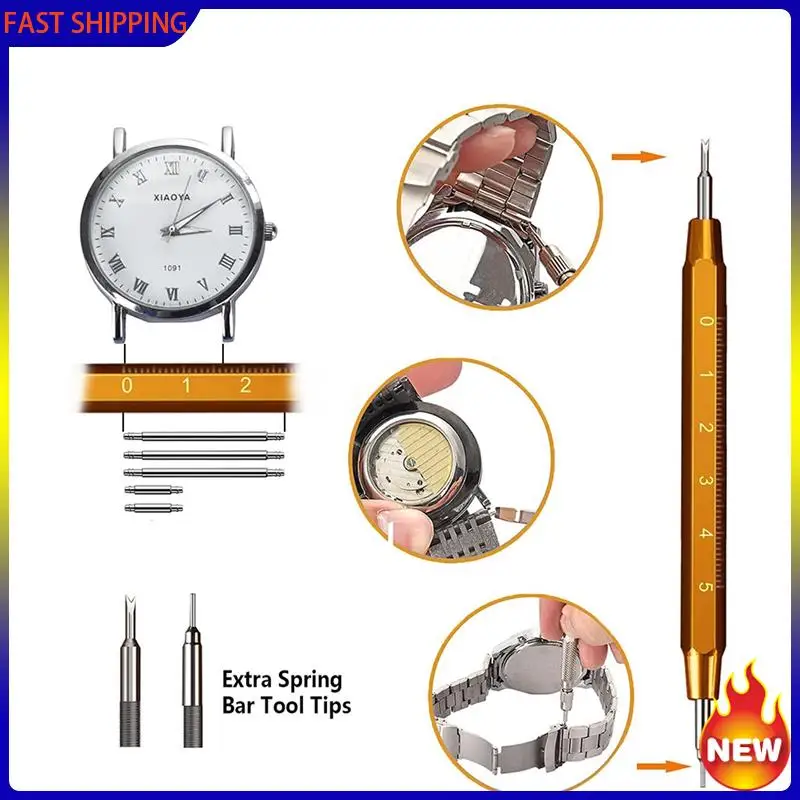 

Hot Trend-149 Pcs Watch Repair Kit Watch Battery Replacement Tool Kit, Watch Back Remover Tool, Spring Bar Tool
