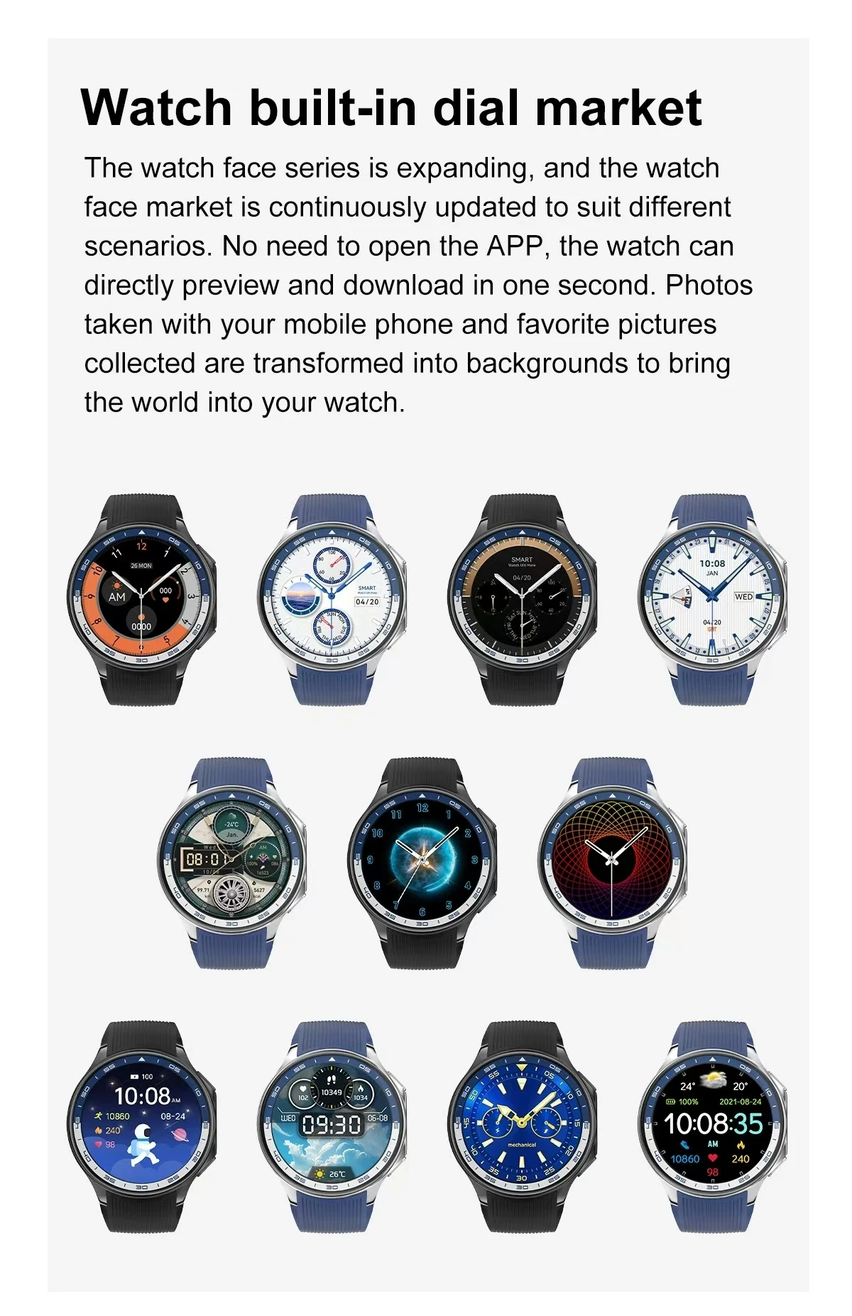 2024 ใหม่สมาร์ทนาฬิกา DT WATCH X กันน้ํา 4GB MP4 Player อัลบั้ม BT Call AMOLED ผู้ชายสมาร์ทนาฬิกาโหมดกีฬาหลายนาฬิกาผู้หญิง