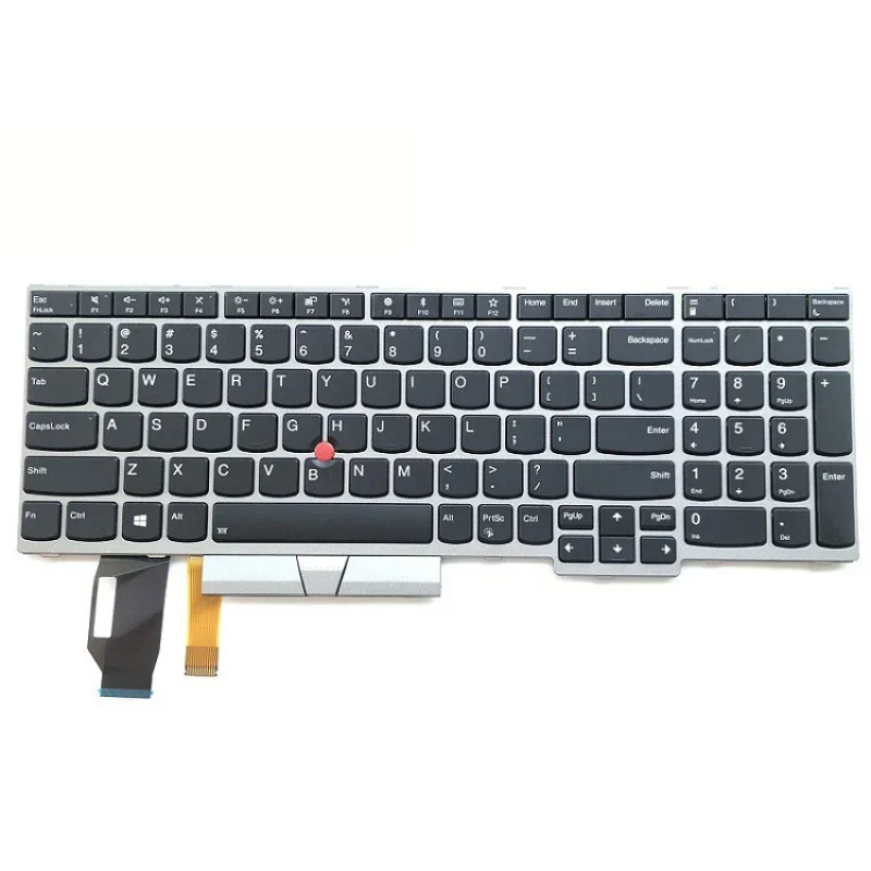 

01YN660 FOR Lenovo Thinkpad E580 E590 T590 P53S Backlit US English Keyboard