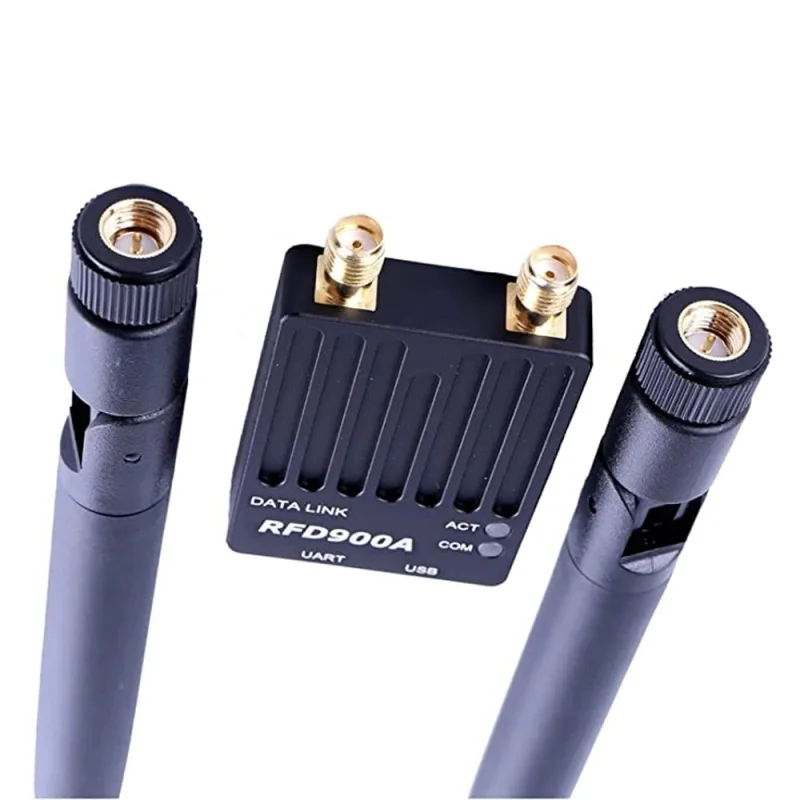 transmissiemodule RFD900A 915MHz 1W lange afstand telemetrie radio F drone/APM/PIX 250Kbps, dubbele antenne, USB/UART (vervangt RFD900X)