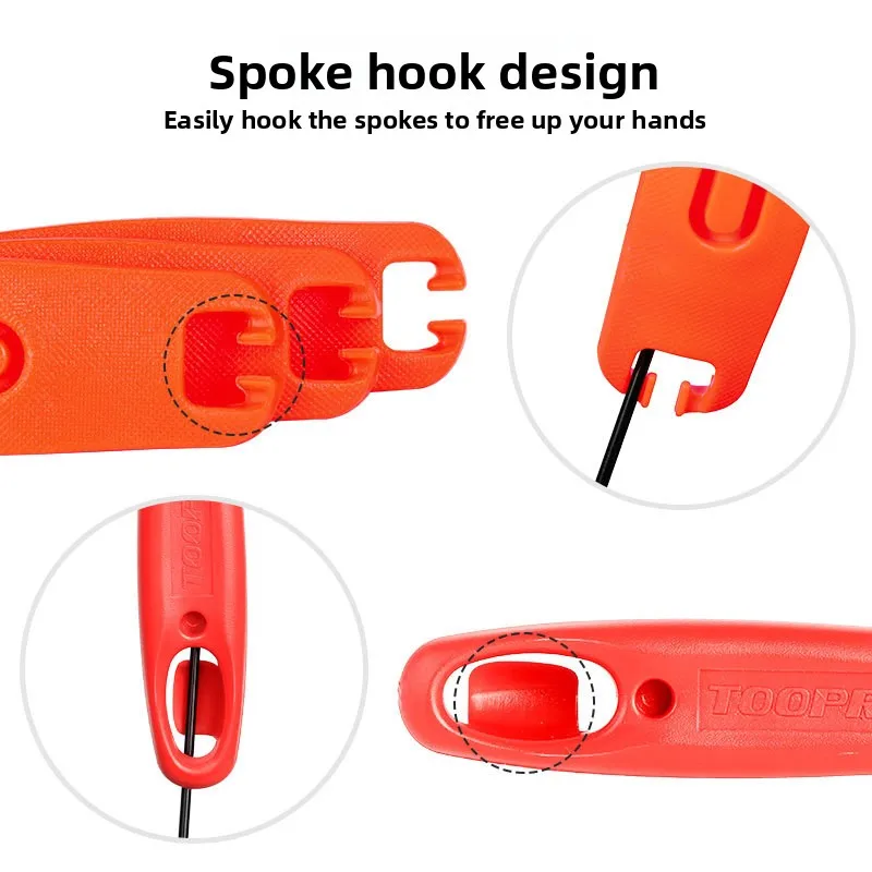 3Pcs High Quality Nylon Bicycle Tire Lever Lightweight Tire Pry Bar CrowbarMTB Bike Wheel Repairing Tool Tire Opener Remover image 4