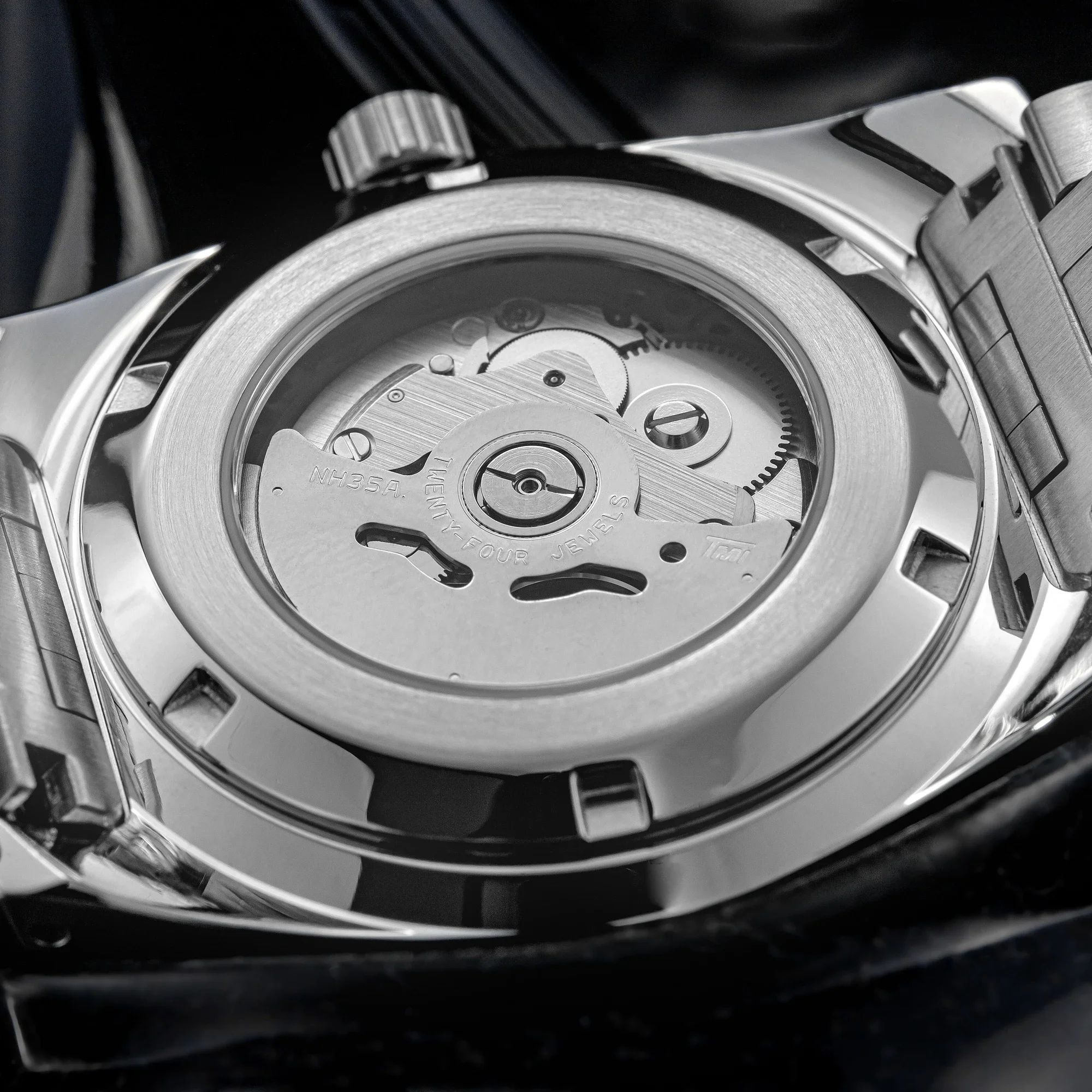 [SHY-042]THORN Vollautomatische Mechanische NH35A Uhr mit 316L Stahlgehäuse, Herren-Taucheruhr mit Leuchtziffern, Geschenkidee – Detail 29