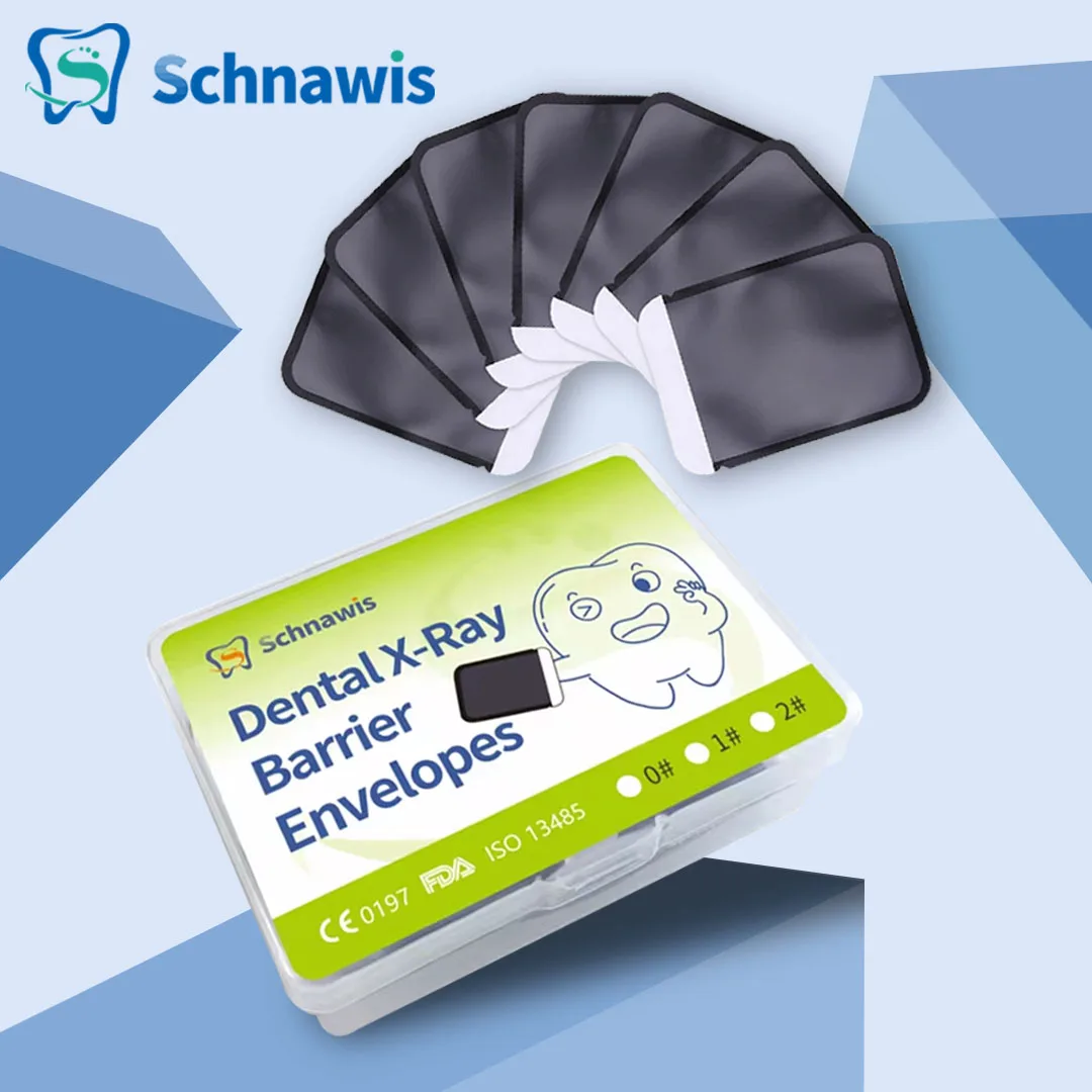 100Pcs/box Dental X-Ray ScanX Barrier Envelopes Suitable For 30x40 MM Teeth Piece Dentist Tool