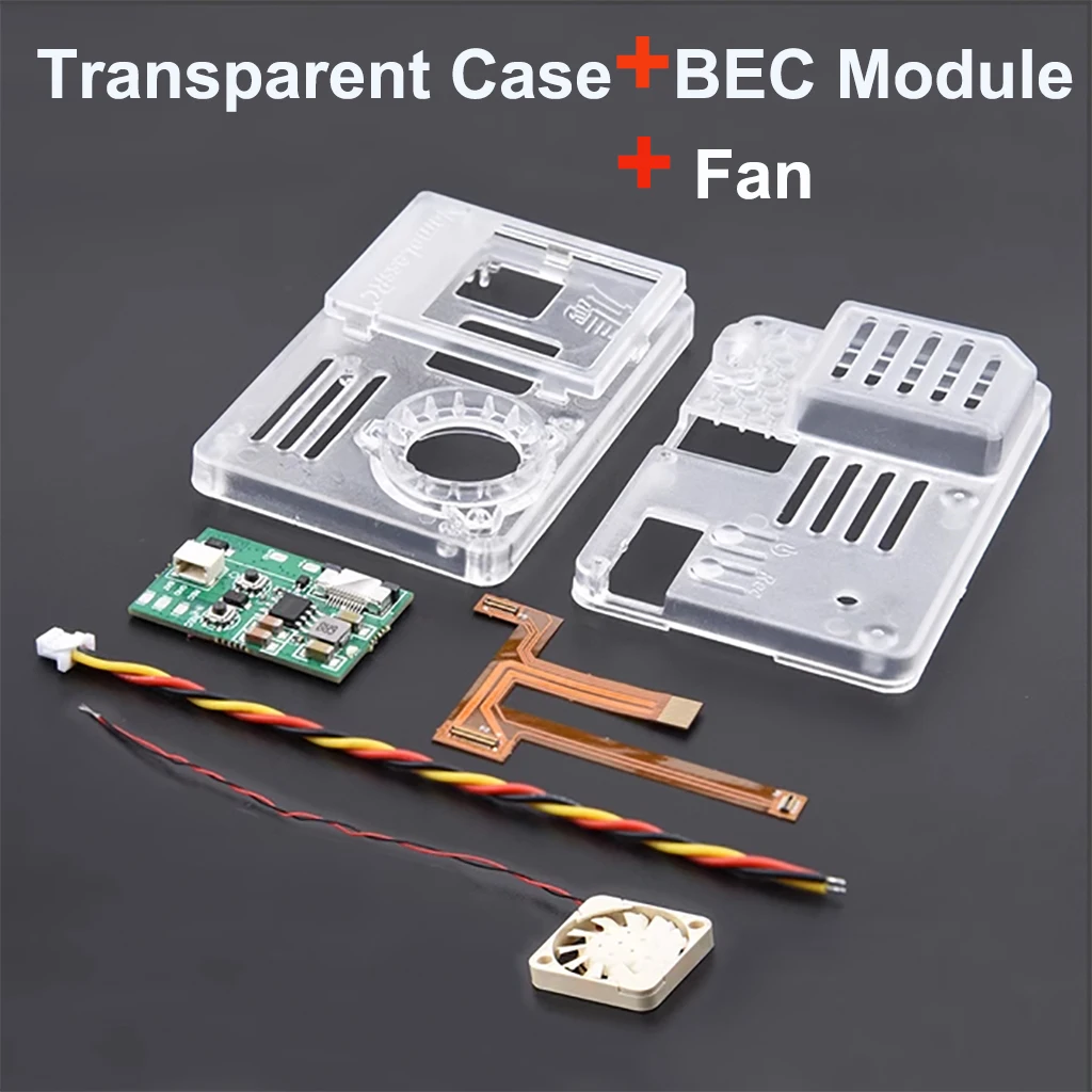 NameLessRC 66X45X23mm Nylon Case 2-6S 5V/2.1A BEC Module for Naked GOPRO Hero 12 / 11 / 10 Camera FPV Racing Cinewhoop DIY Parts