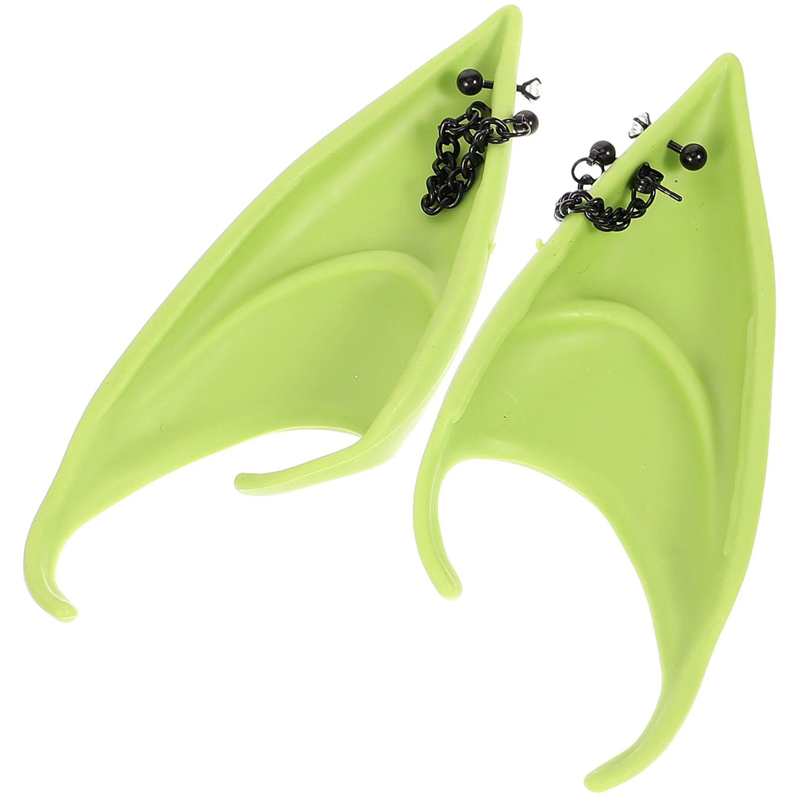 Fairy Ears Light Green Cosplay Accessories Girls Party Elf Ears for Women Dress Up Props Safe Material Durable Long Use