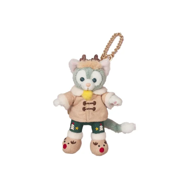 Disney Gelatoni Keychain Plush Charms Small High Shanghai Disney 2021