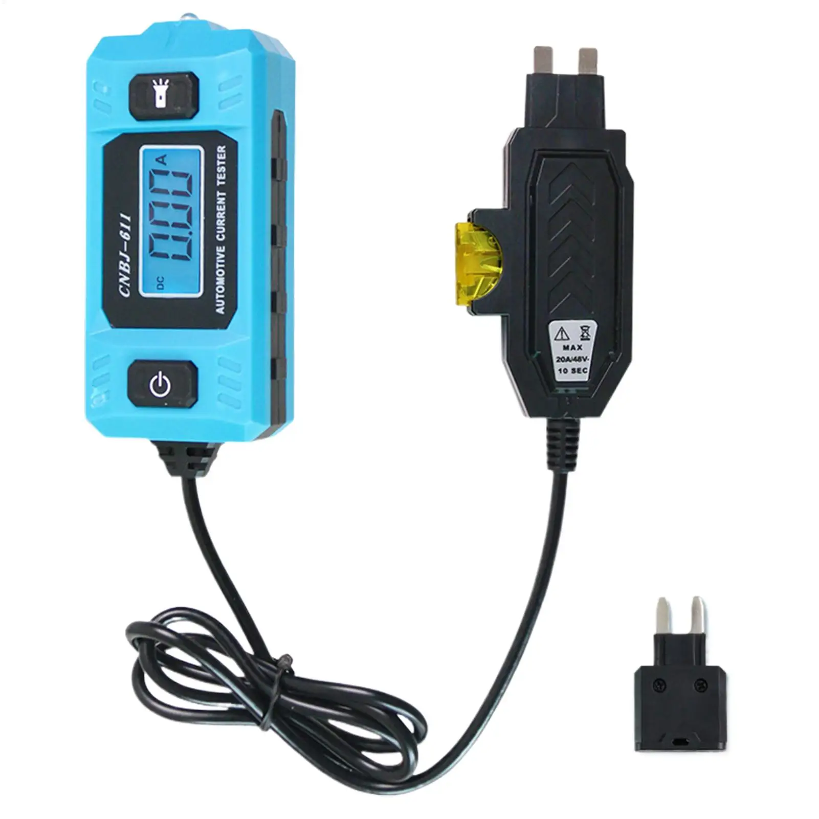 

Auto Short Circuit Finder, High Precision Current Detector Fault Probe Tester for Pro Repair, Vehicle Lights Horn Engine Radio