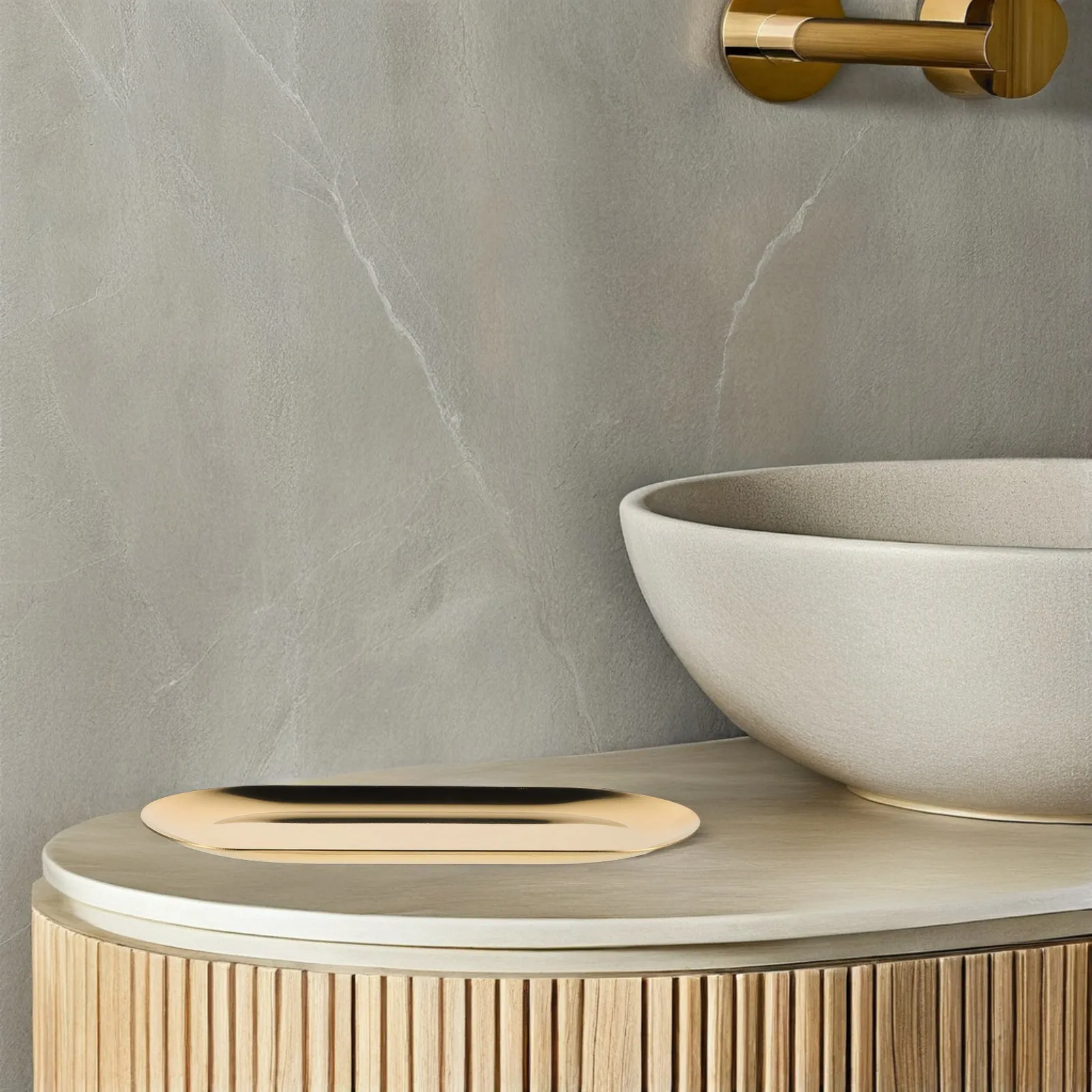 

3Pcs Stainless Steel Oval Gold Trays Heavy Duty Serving Platters for Restaurants Hotels Home Versatile Decorative Snack Fruit