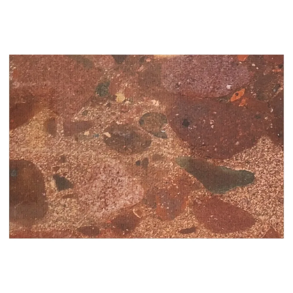 

Native Copper in Conglomerate Jigsaw Puzzle Custom Jigsaw Game Children Personalised Customized Gifts For Kids Puzzle