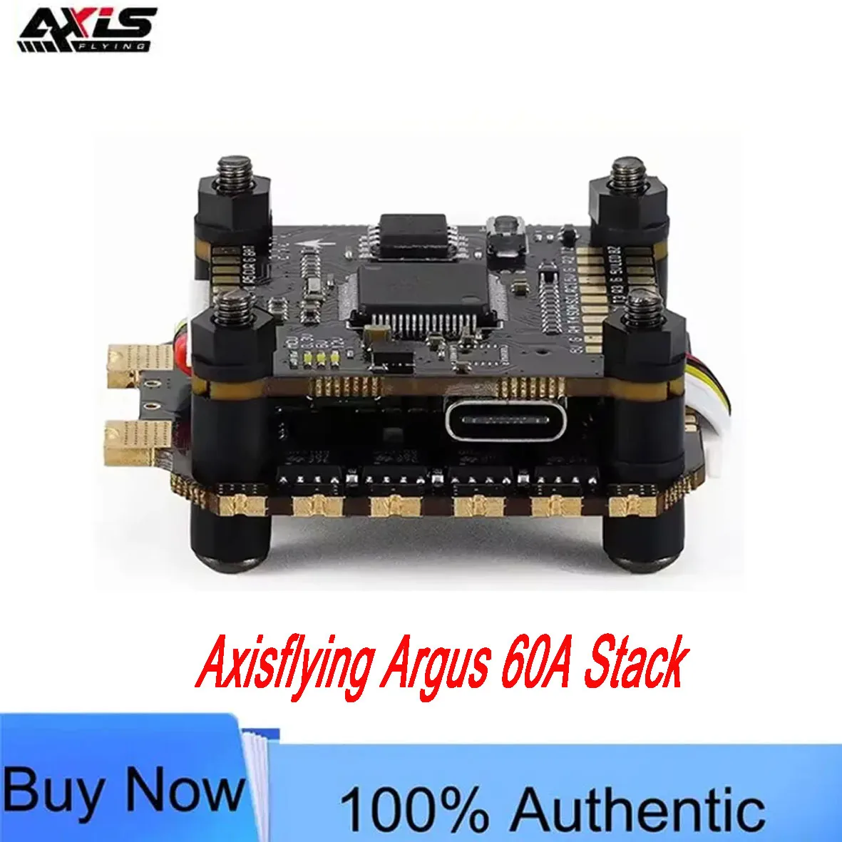 Axisflying Argus 60A Stack F405 Flight Controller 60A ESC 4-6S LIPO for FPV Freestyle Drones