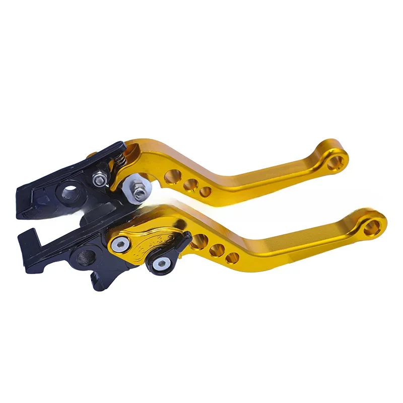 2Pcs Motorcycle Modified Handle Multi-gear Adjustable Brake Levers Handle Levers for Electrical Bike 125 150 Disc Brake Lever