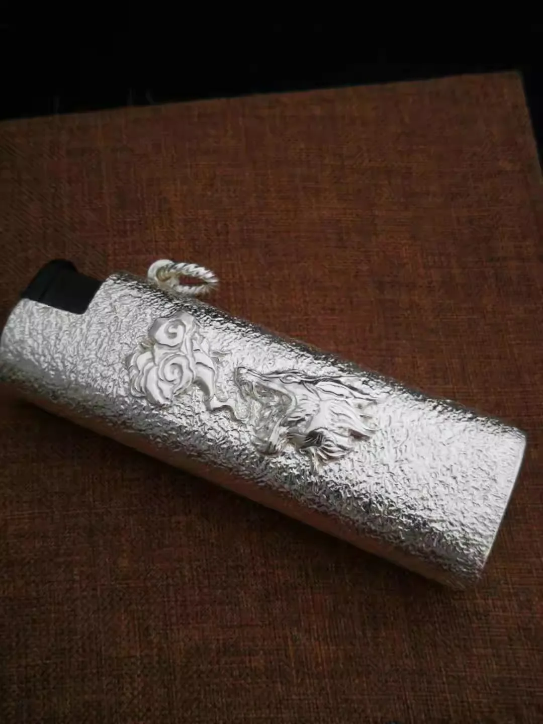 New 1PC S990 Silver Lighter Case Cover For Bic J3/J5 Lighter Retro Lighter Case Shell