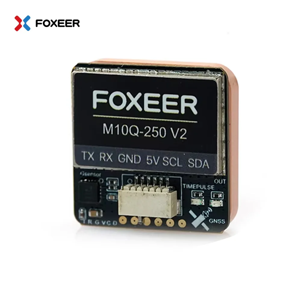 Foxeer M10Q 250 V2 GPS مع بوصلة IST8310 بروتوكول مزدوج 2D ACC 1.5m تحديد المواقع بدقة