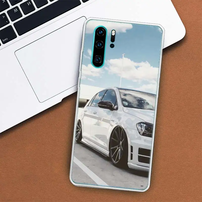 Custodia per telefono Sport Car Golf 7 per Huawei Mate 40 Pro 30 20 Lite 10 Huawei P30 Lite P50 Pro P40 P20 P10 Cover Coque