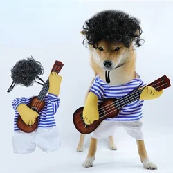 Funny Cat Clothes Costume Pet Dog Halloween Clothing Pet Cosplay Role Playing Suit for Puppy Kitten Cat Pet Dog Dressing Up Hot