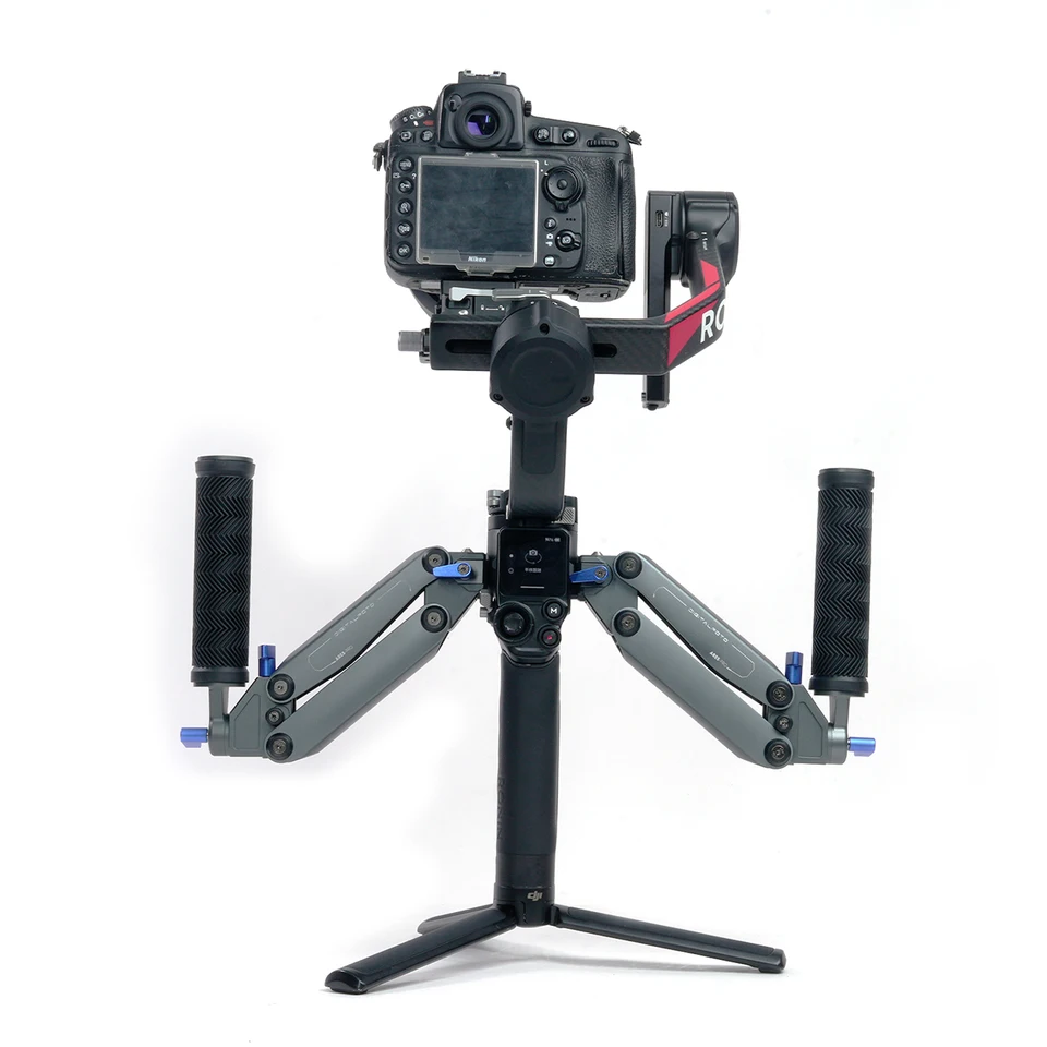 Ares-se Universal Gimbal Z Axis Spring Dual Handle Grip with Nato
