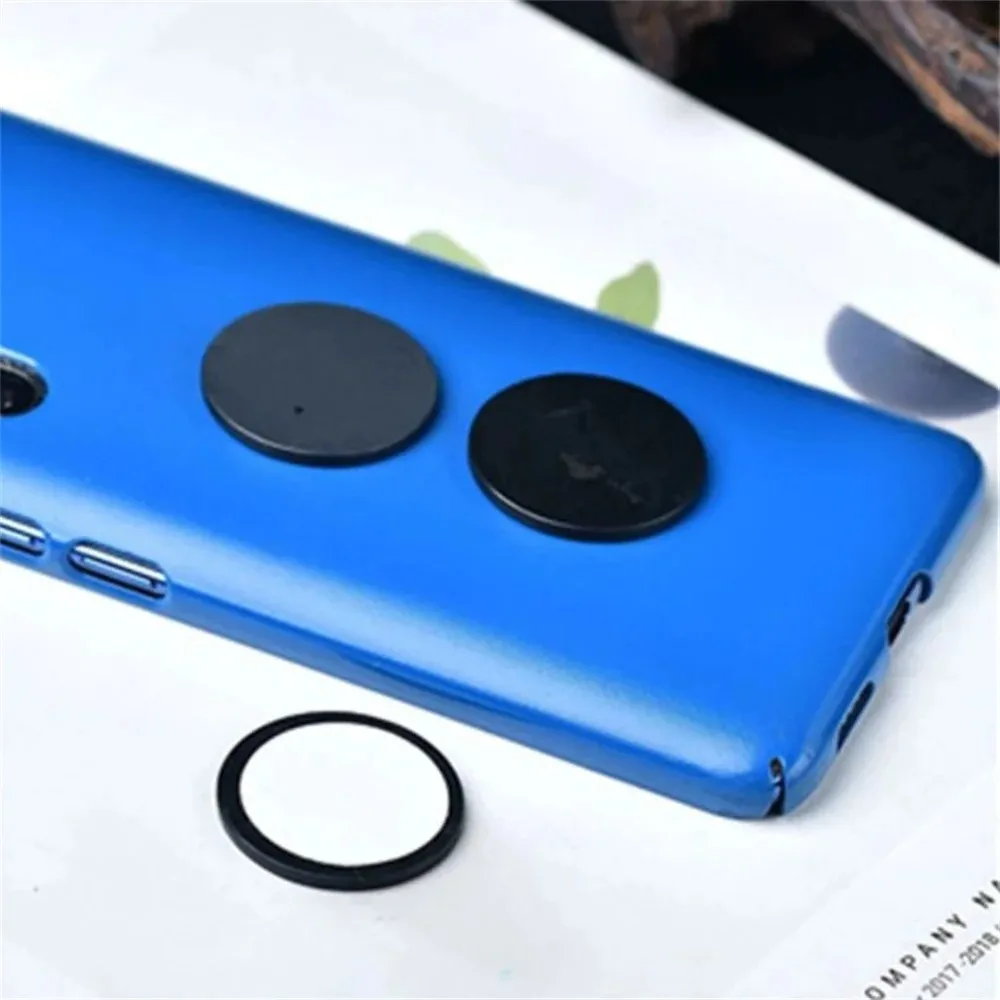 Natural Shungite Phone Shield Sticker, EMF EMR 5G Radiation Blocker, Raw Crystal Anti-Radiation Plate for Mobile TV